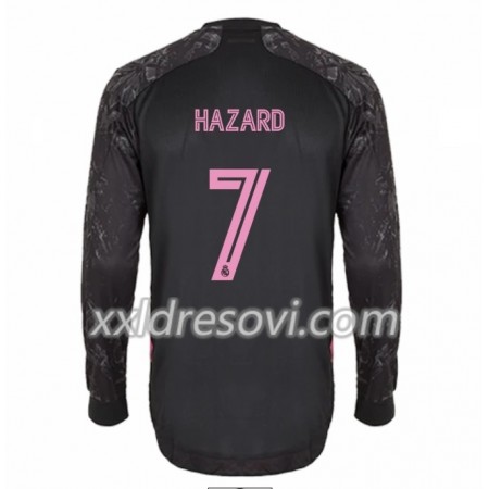 Real Madrid Eden Hazard 7 Treći Nogometni Dres 2020-2021 Dugim Rukavima